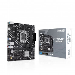 ASUS PRIME H610M-K, Socket 1700, Intel® H610 (14/13/12th Gen CPU), Dual 2xDDR5-5600, VGA, HDMI, CPU Intel graphics, 1xPCIe X16 4.0, 4xSATA3, 1xM.2, 1xPCIe X1, ALC897 7.1, 1xGbE LAN, 4xUSB3.2, 5X Pro III, RGB header, mATX